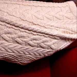 Eddie Bauer cable knit sweater